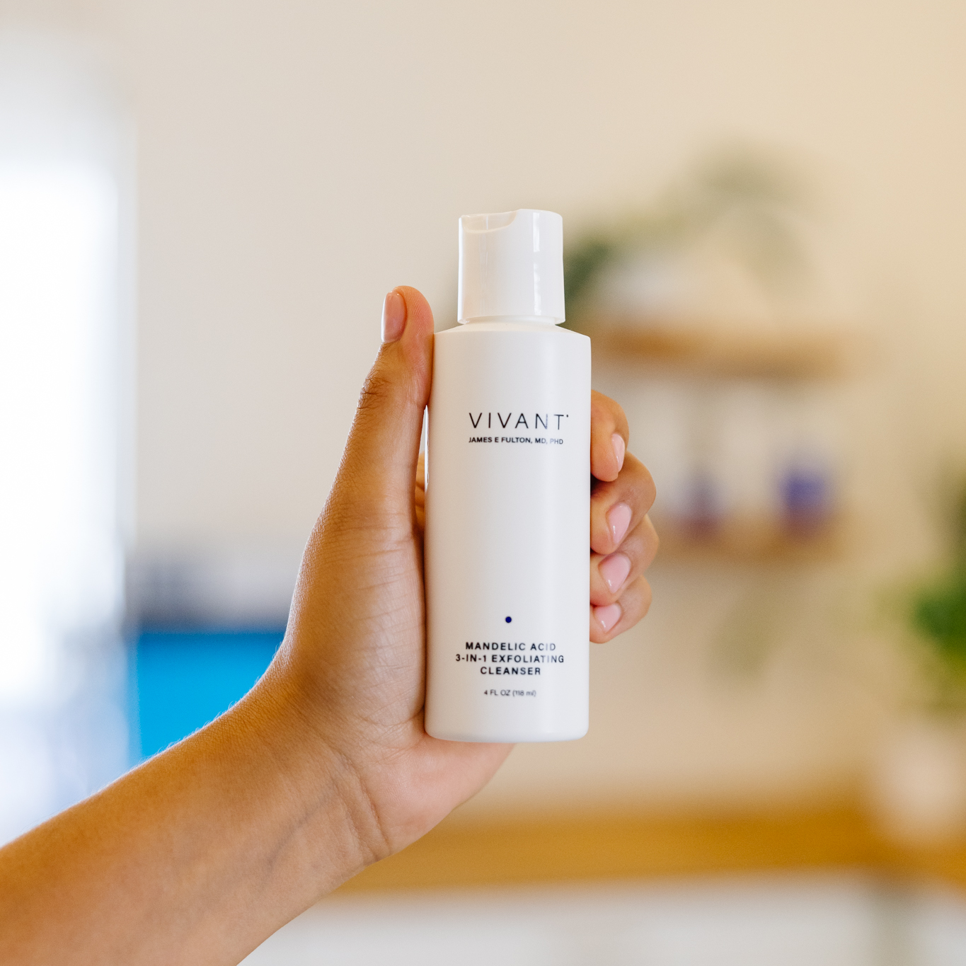 Vivant Mandelic Acid 3-in-1 Exfoliating Cleanser | Bare Complexion Acne & Skincare in Ventura, CA