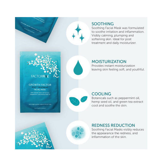 FactorFive Growth Factor Post-Treatment Facial Mask | Bare Complexion Acne & Skincare in Ventura, CA