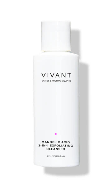 Vivant Mandelic Acid 3-in-1 Exfoliating Cleanser | Bare Complexion Acne & Skincare in Ventura, CA