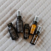 Collection of Vivant Redness & Texture duo products on a textured surface