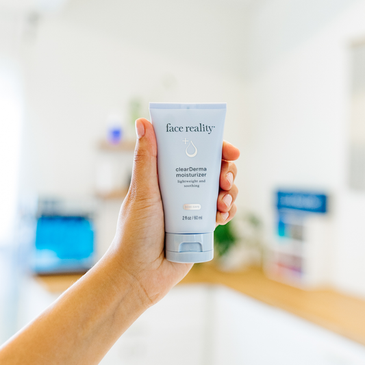 clearDerma Moisturizer | Face Reality at Bare Complexion Acne and Skin Care