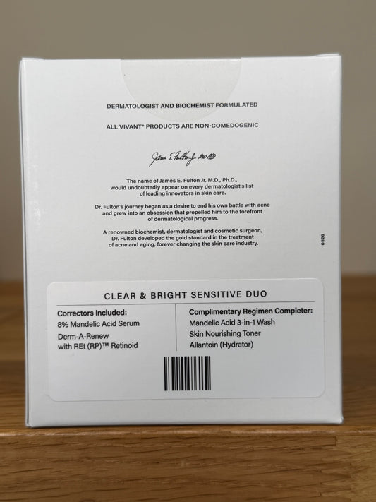 Vivant Clear & Bright Sensitive Duo